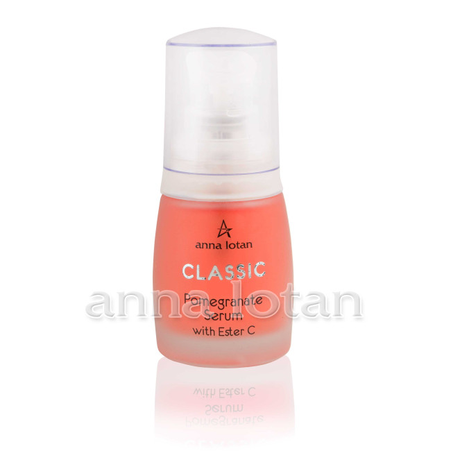 Anna Lotan Classic Pomegrate Serum with Ester C 30 ml Anna Lotan Classic Pomegrate Serum with Ester C 30 ml