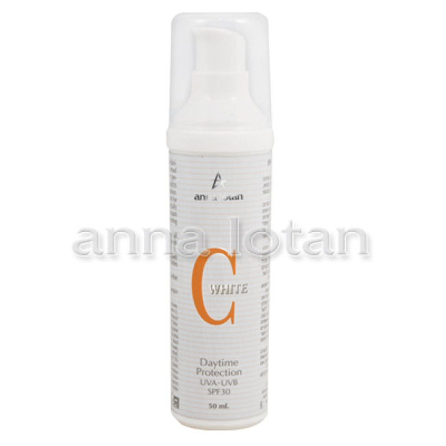 Anna Lotan Lightening C White Care Daytime UVA-UVB Protection SPF30 50ml Anna Lotan Lightening C White Care Daytime UVA-UVB Protection SPF30 50ml