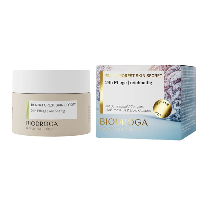 Biodroga Bioscience BLACK FOREST SKIN SECRET Winter Edition 24h Rich Care 50ml Biodroga Bioscience BLACK FOREST SKIN SECRET Winter Edition 24h Rich Care 50ml