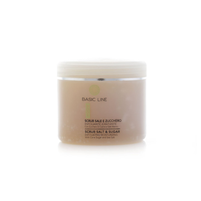 Capri Beauty Line Basic Line Exfoliating Moisturizing Scrub with Cane Sugar and Sea Salt 500ml Capri Beauty Line Basic Line Exfoliating Moisturizing Scrub with Cane Sugar and Sea Salt 500ml