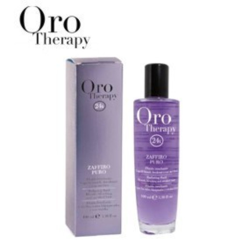 Fanola Oro Therapy 24k Argan Oil Sapphire for Blonde Hair 100ml