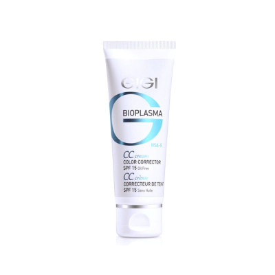 GiGi Bioplasma CC Color Corrector SPF15 Oil free 75 ml GiGi Bioplasma CC Color Corrector SPF15 Oil free 75 ml
