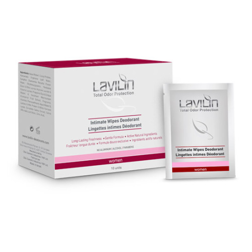Hlavin Lavilin Women Intimate Wipes Deodorant 10x3.7g Hlavin Lavilin Women Intimate Wipes Deodorant 10x3.7g