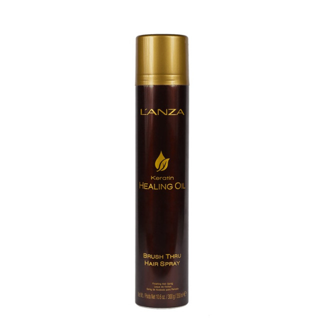 L'Anza Keratin Healing Oil Brush Thru Hair Spray 350ml L'Anza Keratin Healing Oil Brush Thru Hair Spray 350ml