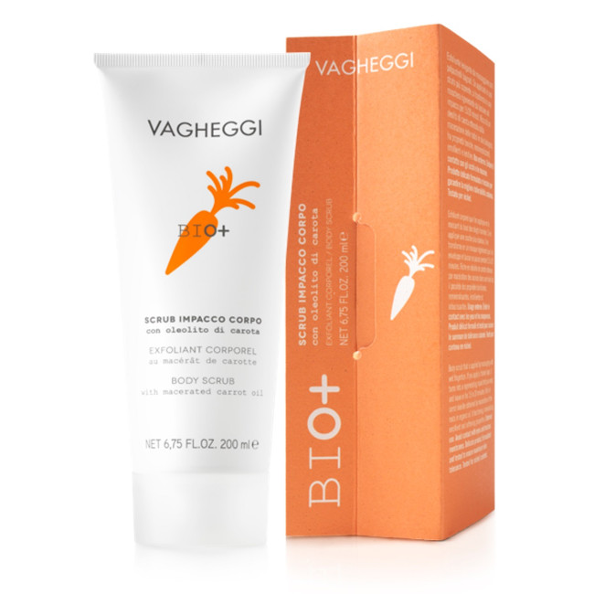 Vagheggi Bio+ Body scrub whith carrot oleolite 200ml Vagheggi Bio+ Body scrub whith carrot oleolite 200ml