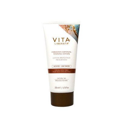 Vita Liberata Untinted Fabulous Gradual Tanning Lotion 200ml Vita Liberata Untinted Fabulous Gradual Tanning Lotion 200ml