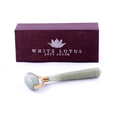 White Lotus Luxurious Jade Skin Roller White Lotus Luxurious Jade Skin Roller